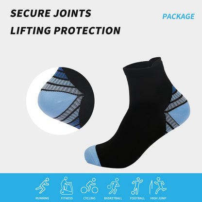 Elastic Sports Ankle Compression Socks(7 Pairs) - image 1