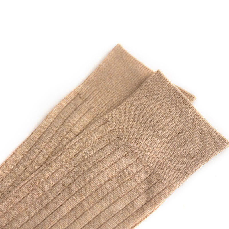 Solid Stripes Crew Socks(3 Pairs) - image 6