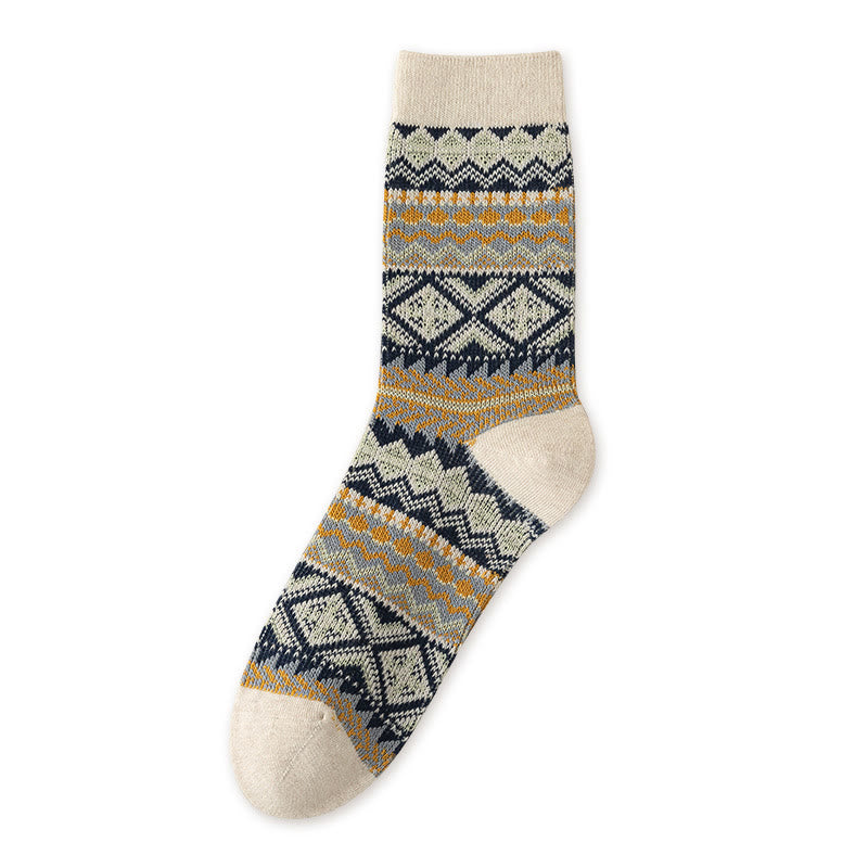 Retro Breathable Quarter Socks(3 Pairs) - image 13