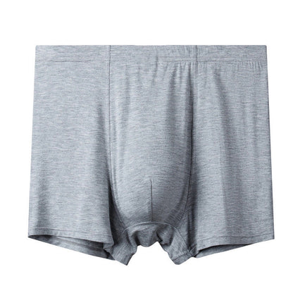 Plus Size High-Waisted Breathable Boxer Briefs(1 Pack) - Light Gray - 13XL - image 9