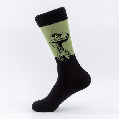 Dinosaur Crew Socks(5 Pairs) - image 1