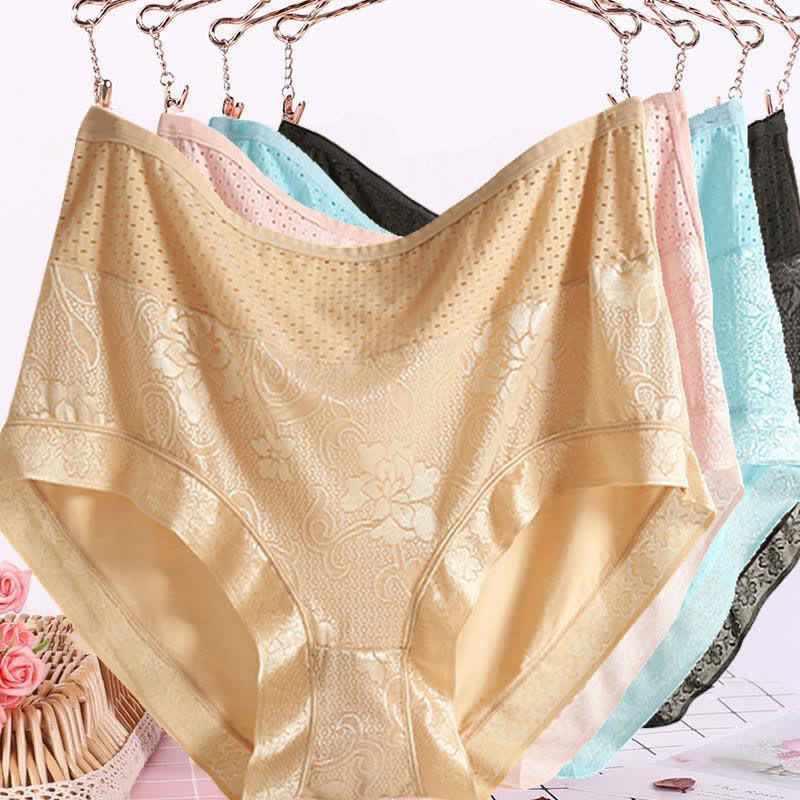 High-Waisted Thin Panty(5 Pairs) - image 4