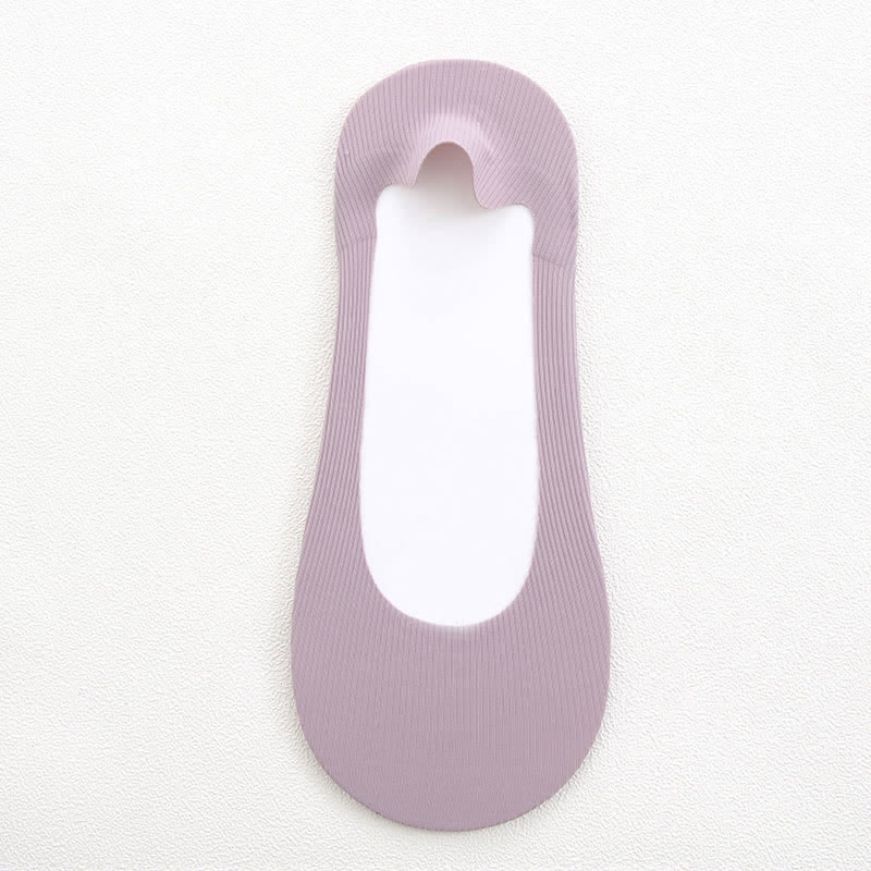 Non-Slip No Show Socks(7 Pairs) - Purple - EU40-44(US8.5-12) - image 17