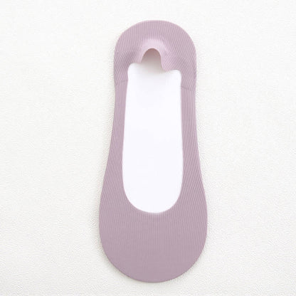 Non-Slip No Show Socks(7 Pairs) - Purple - EU40-44(US8.5-12) - image 17