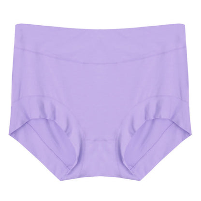 High-Waisted Breathable Panty(3 Pairs) - Purple - Fits 175-255lbs - image 12