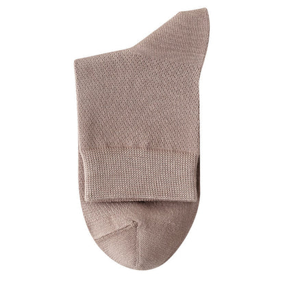 Multicolor Mesh Quarter Socks(5 Pairs) - Camel - EU39-46(US5-12) - image 19