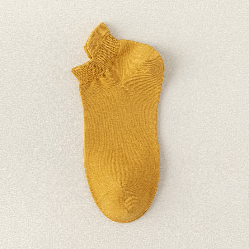 Lift Ears Ankle Socks(5 Pairs) - Yellow - EU39-46(US5-12) - image 21