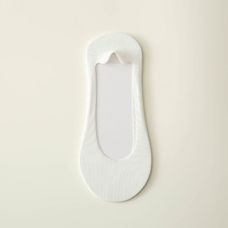 Non-Slip No Show Socks(7 Pairs) - White - EU40-44(US8.5-12) - image 12