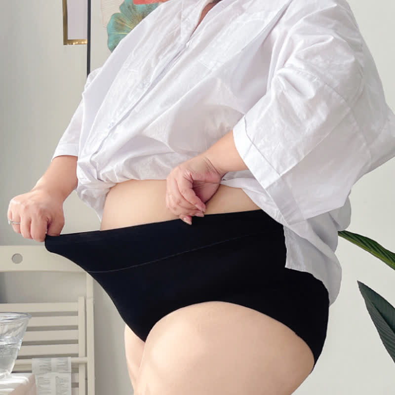 High-Waisted Breathable Panty(3 Pairs) - image 8
