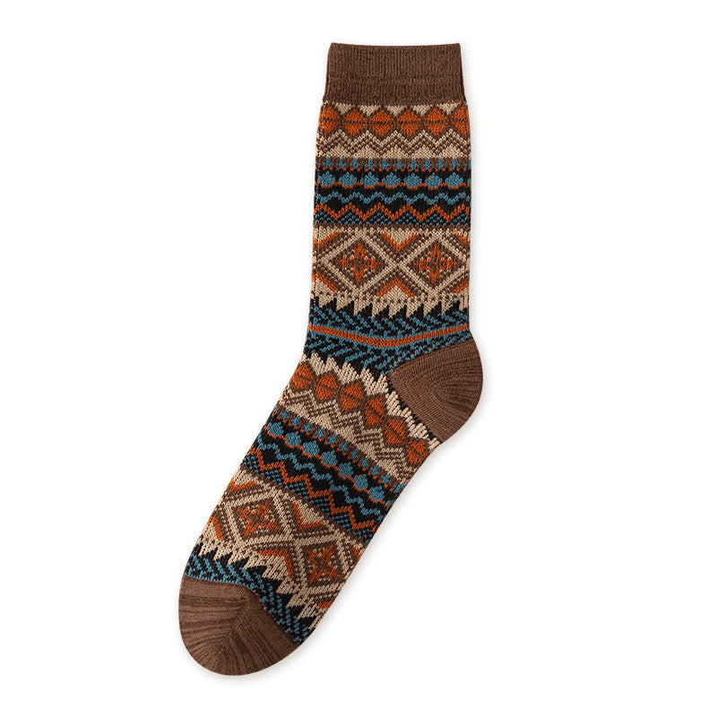 Retro Breathable Quarter Socks(3 Pairs) - image 14