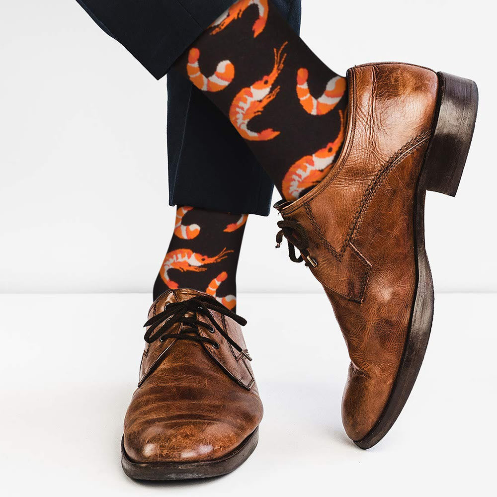 Undersea Shark Crew Socks(5 Pairs) - image 1