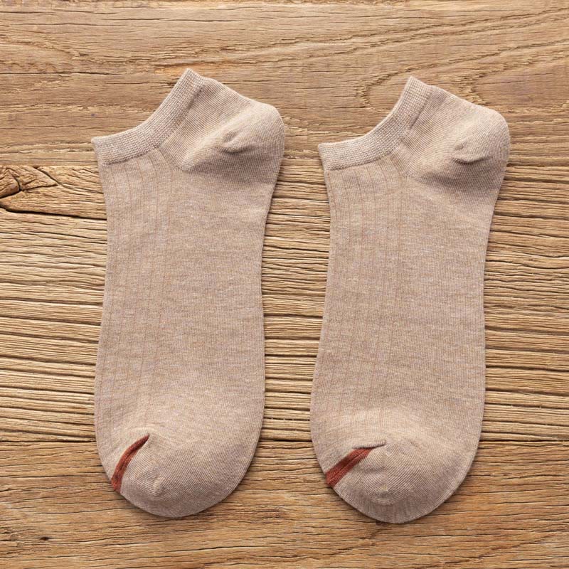 Plus Size Striped Loose Cotton Socks(3 Pairs)