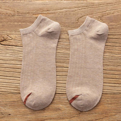 Plus Size Striped Loose Cotton Socks(3 Pairs)
