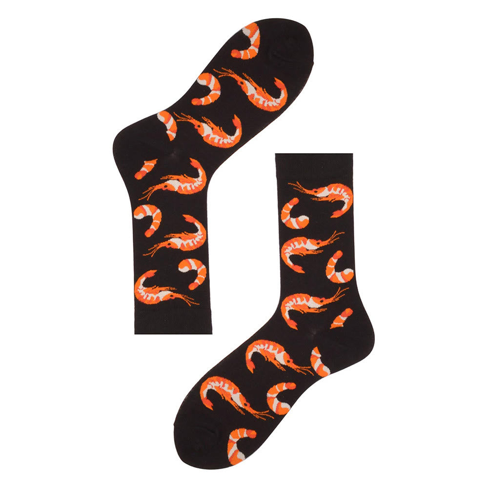 Undersea Shark Crew Socks(5 Pairs) - image 2