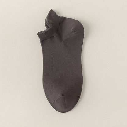 Lift Ears Ankle Socks(5 Pairs) - Dark Grey - EU39-46(US5-12) - image 23