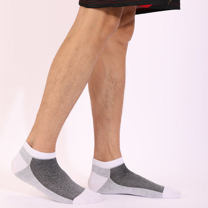 Stitching Color Ankle Socks(3 Pairs) - image 1