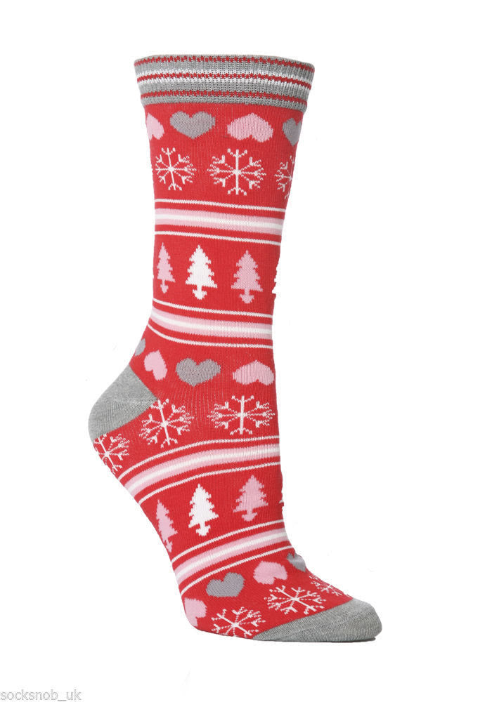 Cute Christmas Holiday Crew Socks(5 Pairs) - image 3
