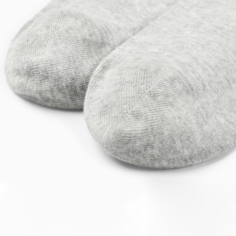 100% Cotton Plus Size Ankle Socks(6 Pairs)