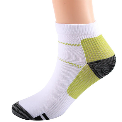 Elastic Sports Ankle Compression Socks(10 Pairs) - Green - L/XL - image 9