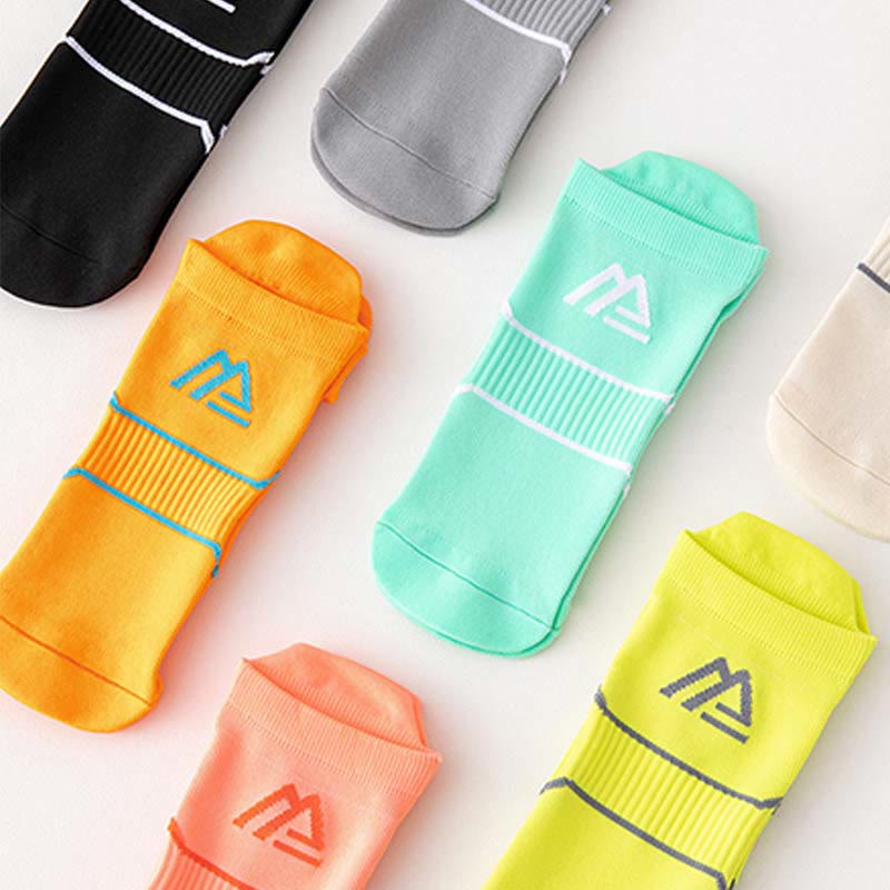 Plus Size Athletic Cushioned Ankle Compression Socks(7 Pairs) - image 7