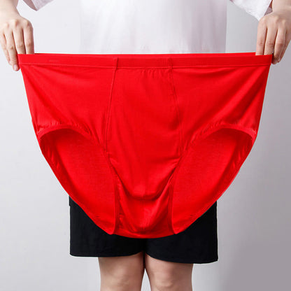 Plus Size High-Waisted Hip Briefs(1 Pair)