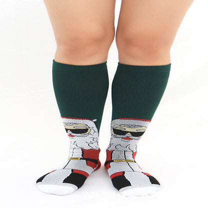 Christmas Sports Knee High Compression Socks(6 Pairs) - image 7