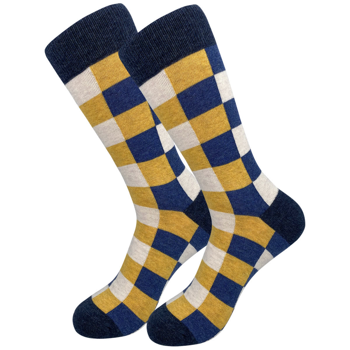 Fashion Plaid Crew Socks(5 Pairs) - image 5