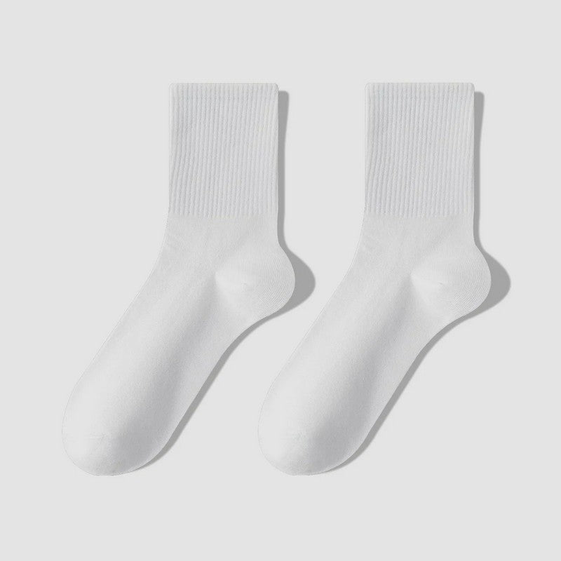 Everyday Cotton Blend Quarter  Socks(7 Pairs) - White - EU39-43(US6-9) - image 8