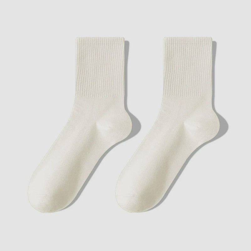 Everyday Cotton Blend Quarter  Socks(7 Pairs) - Beige - EU39-43(US6-9) - image 7