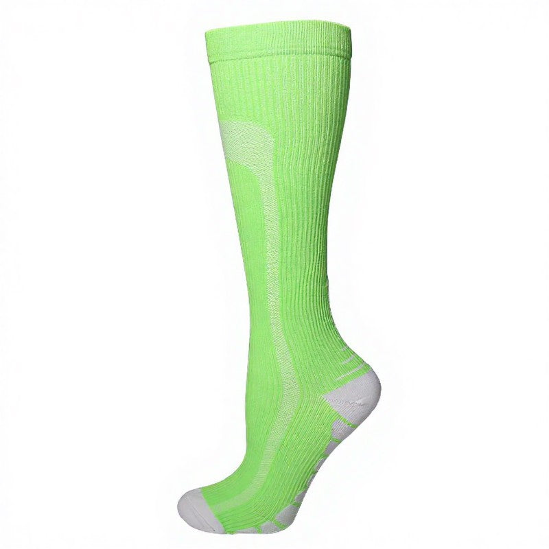 Solid Color Arrow Pattern Compression Socks(5 Pairs) - image 14