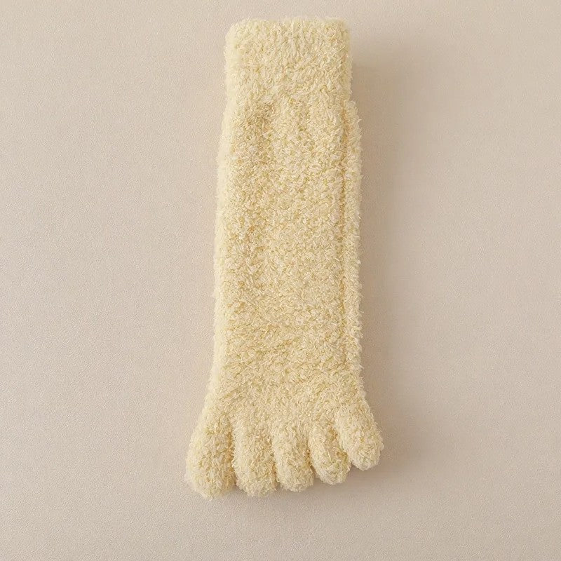 Cozy Alignment Socks(3 Pairs) - Yellow+Pink+Light Green - EU36-40(US3-6) - image 9