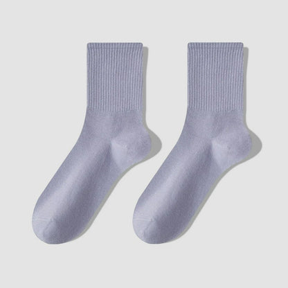 Everyday Cotton Blend Quarter  Socks(7 Pairs) - Purple - EU39-43(US6-9) - image 4