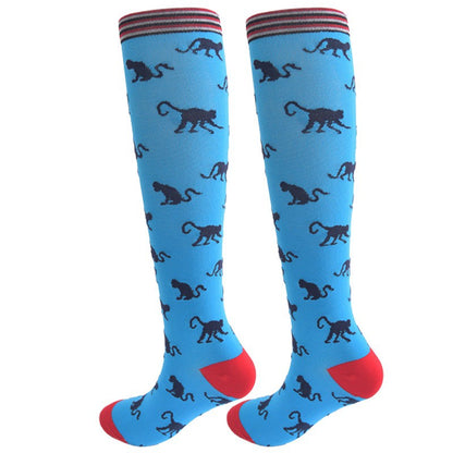 Playful Animal Compression Socks(3 Pairs) - image 4