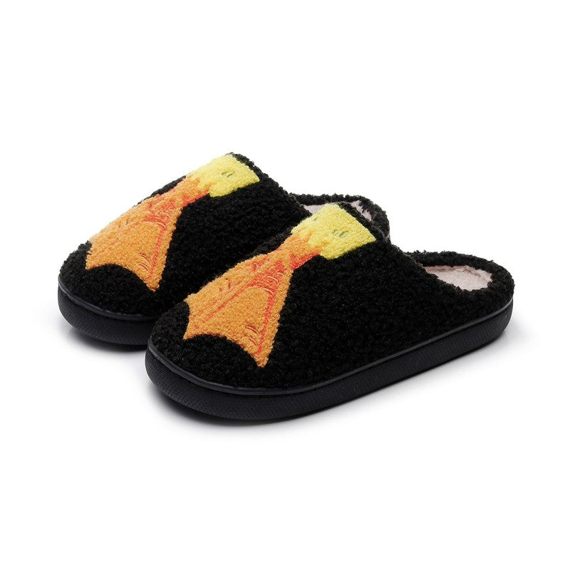 Cozy Duck Paw Plush Mule Slippers - image 2