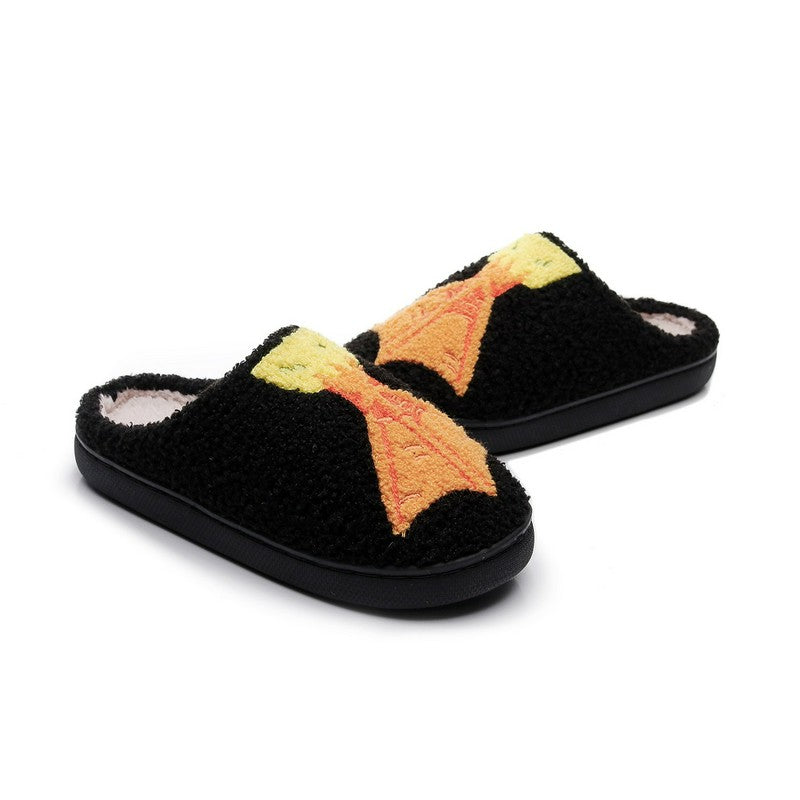 Cozy Duck Paw Plush Mule Slippers - image 1