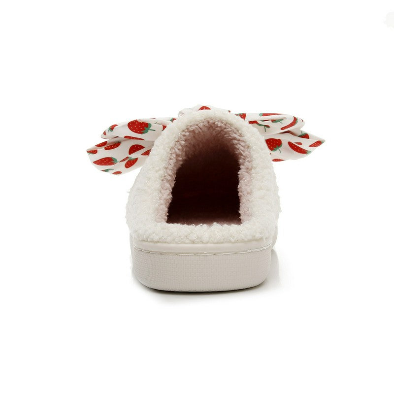 Strawberry Bow Slippers - image 5