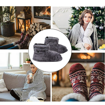 Heating Cozy Knit Plush Slipper Socks - image 10
