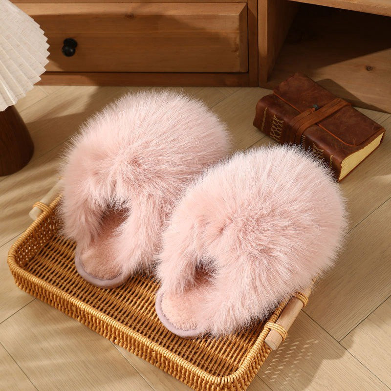 Plus Size Blush Plush Slippers - image 11
