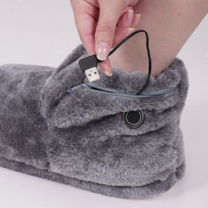 Heating Cozy Knit Plush Slipper Socks - image 7