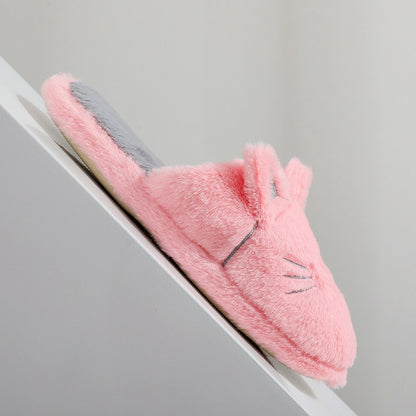 Cozy Cat Plush House Slippers - image 6