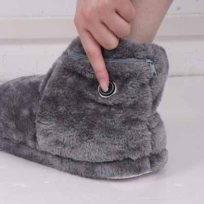 Heating Cozy Knit Plush Slipper Socks - image 6