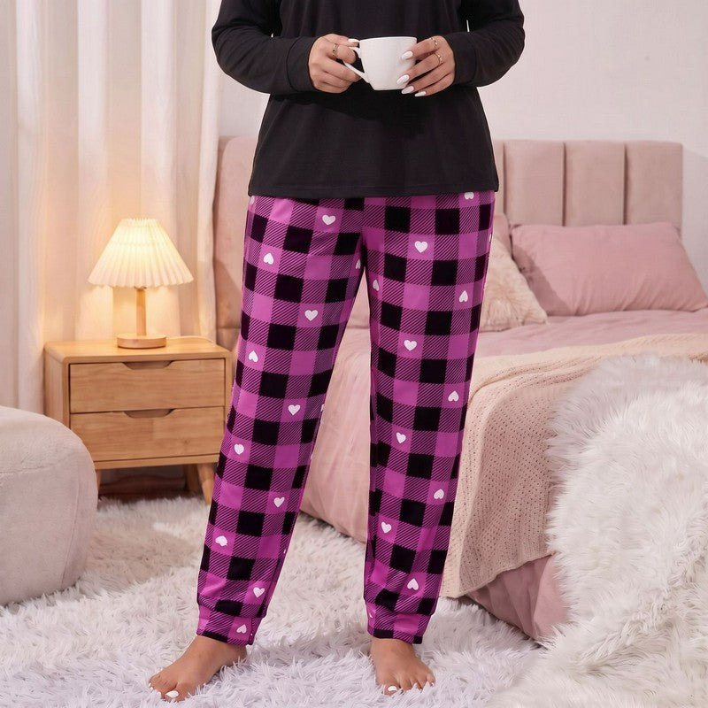 Good Night Plaid Pajama Set - image 5