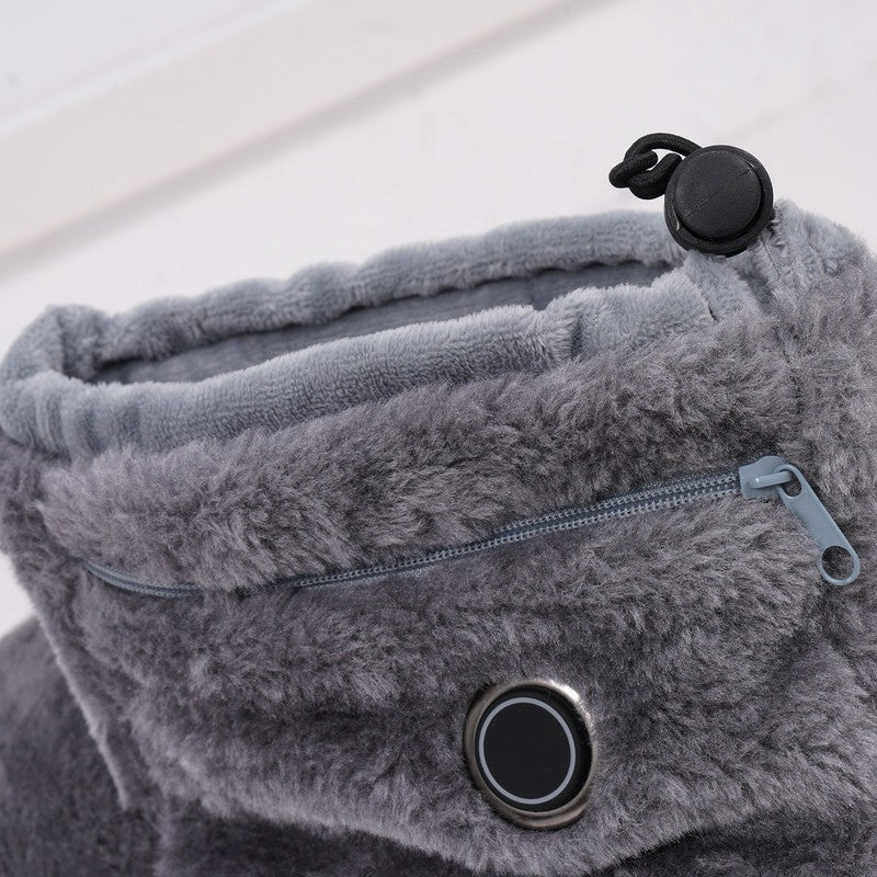 Heating Cozy Knit Plush Slipper Socks - image 5