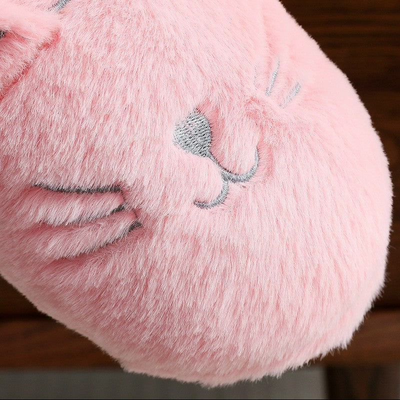 Cozy Cat Plush House Slippers - image 7