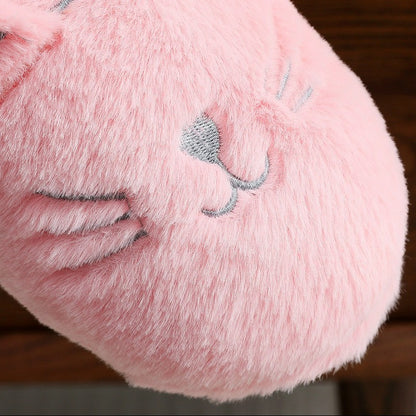 Cozy Cat Plush House Slippers - image 7