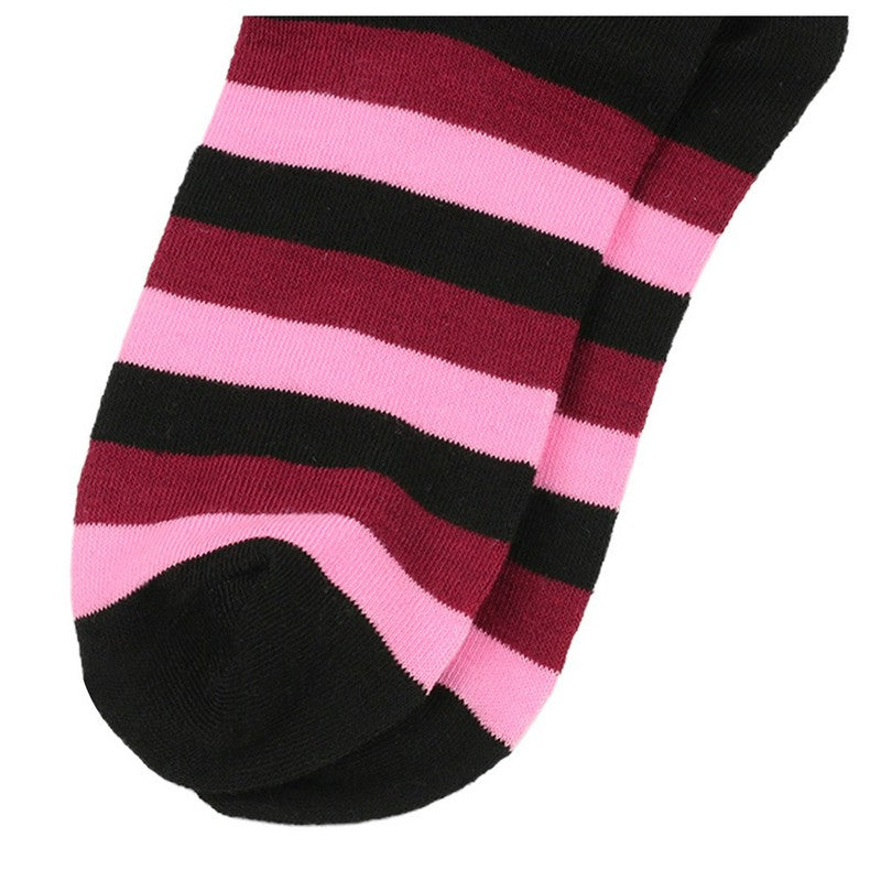Soft Striped Knee High Socks (3 Pairs) - image 11