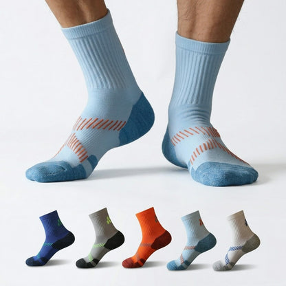 Active Air Knit Cushioned Quarter Compression Socks(3 Pairs) - image 0