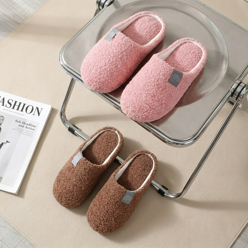 Cozy Solid Color House Slippers - image 8