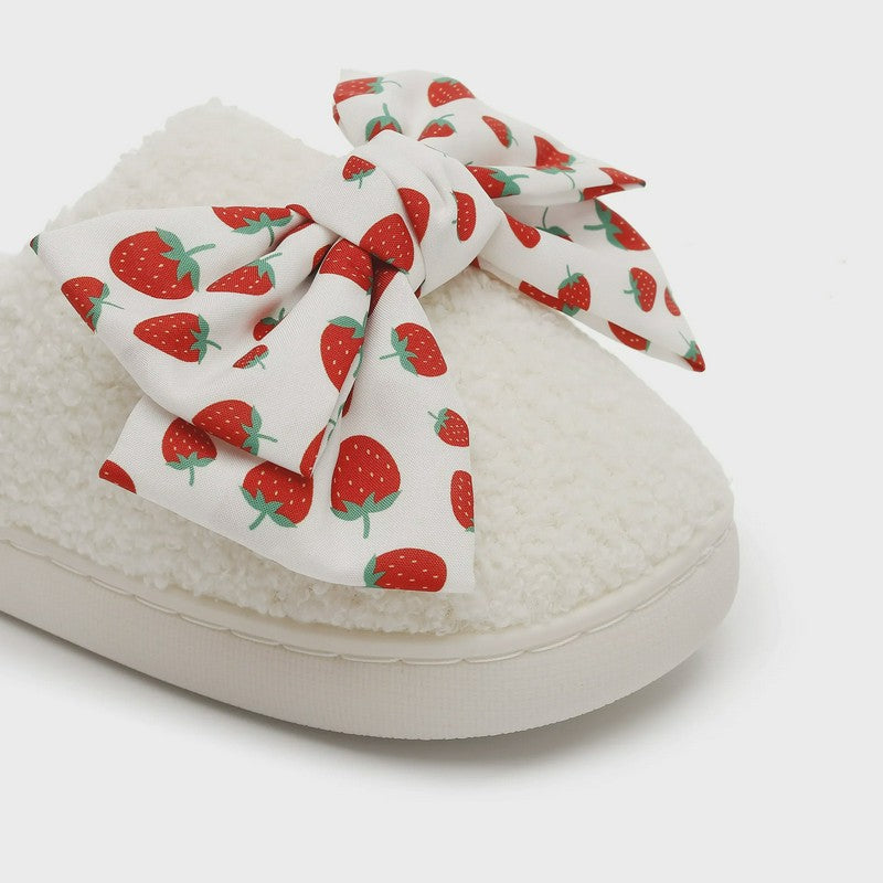 Strawberry Bow Slippers - image 4