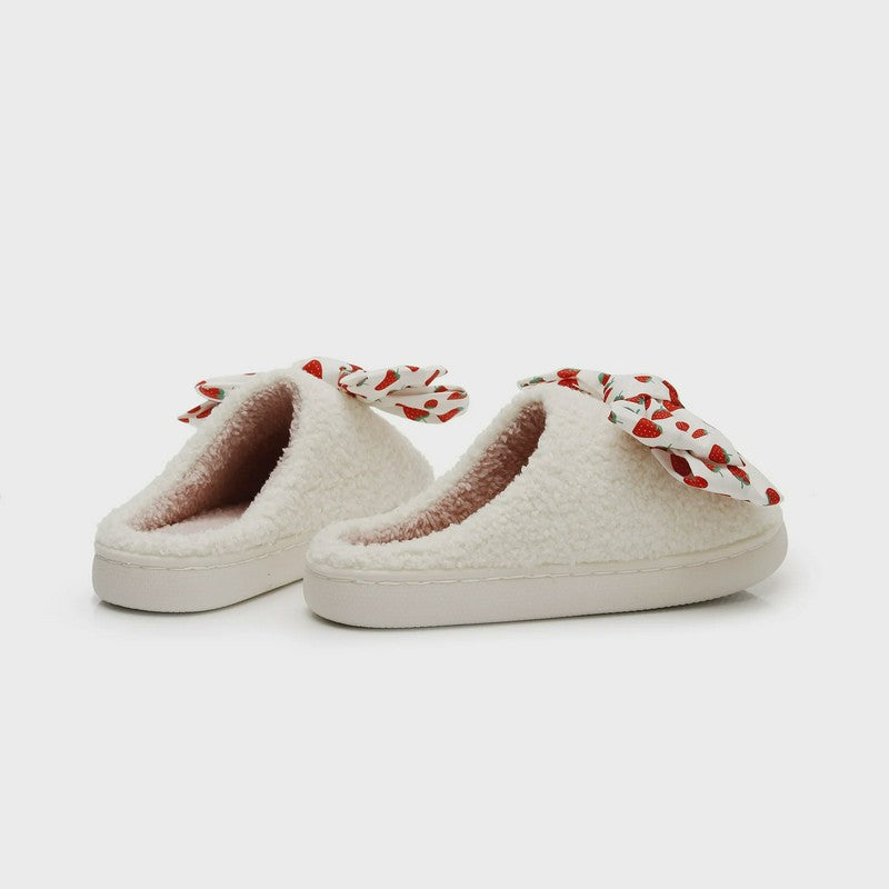 Strawberry Bow Slippers - image 3